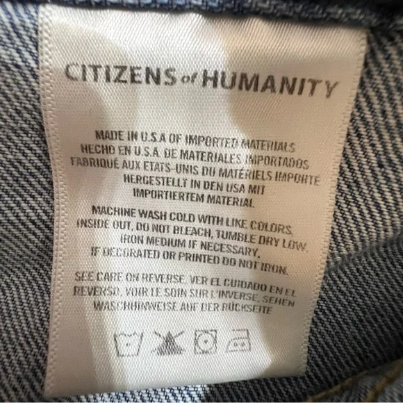 Citizens of Humanity Shorts Kamila Patch Pockets in excellent condition size 25 - Picture 5 of 9